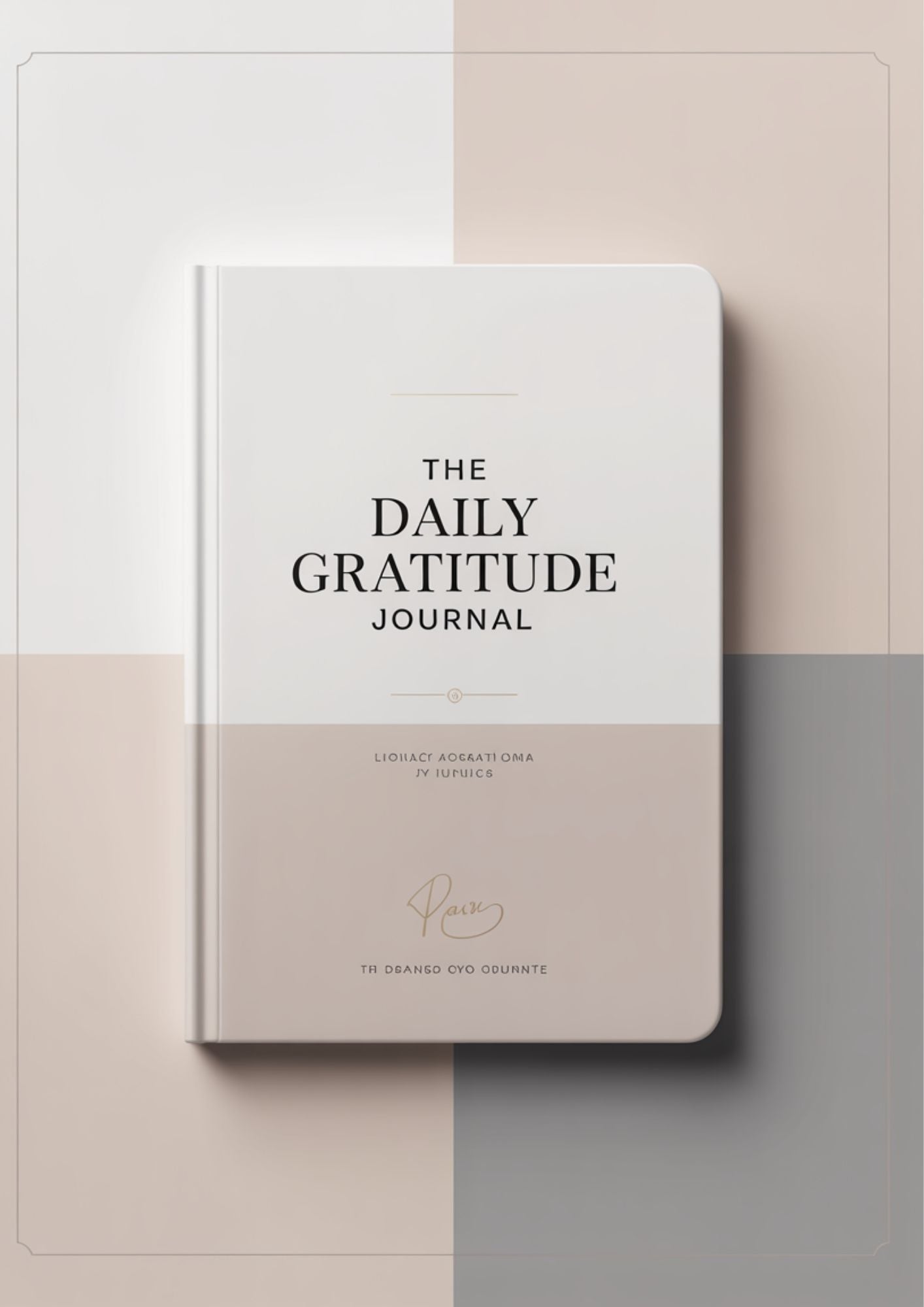 "Daily Gratitude Journal | Printable PDF"